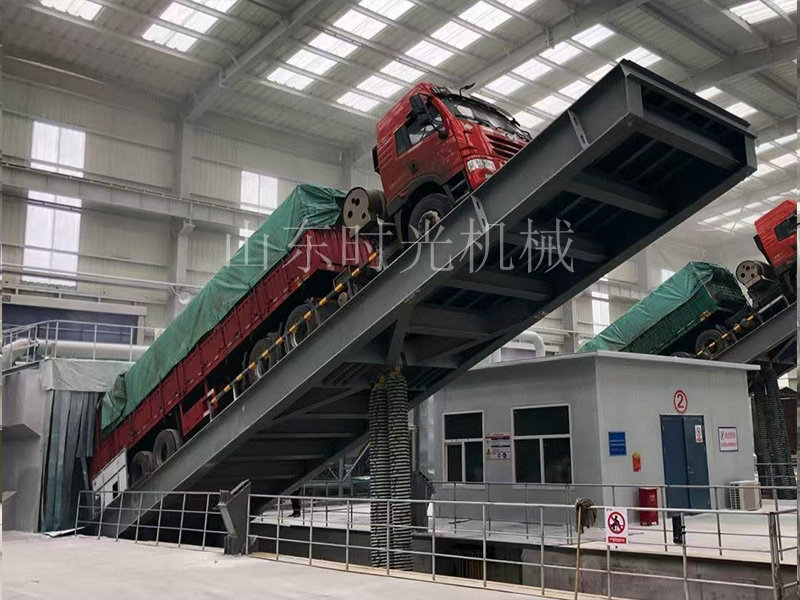 液壓翻板卸車機